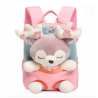 Sac à Dos Enfant École Peluche Cerf Rose, Léger et solide