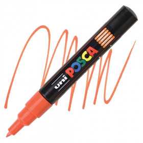 marqueur à pointe conique POSCA PC-1M ORANGE / Réf : P1M4 / Couleur : Orange