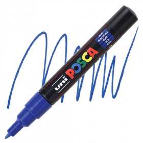 POSCA PC-1M Bleu / Ref: P1M33 / marqueur à pointe conique