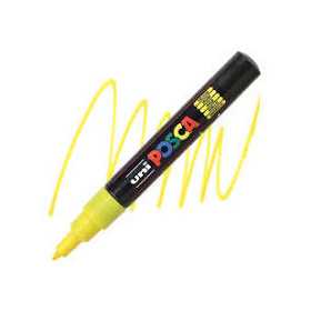 POSCA PC-1M Jaune / Ref: P1M2 / marqueur à pointe conique