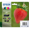 ORIGINAL EPSON MULTIPACK 29 BK+C+M+Y - Comète consommable