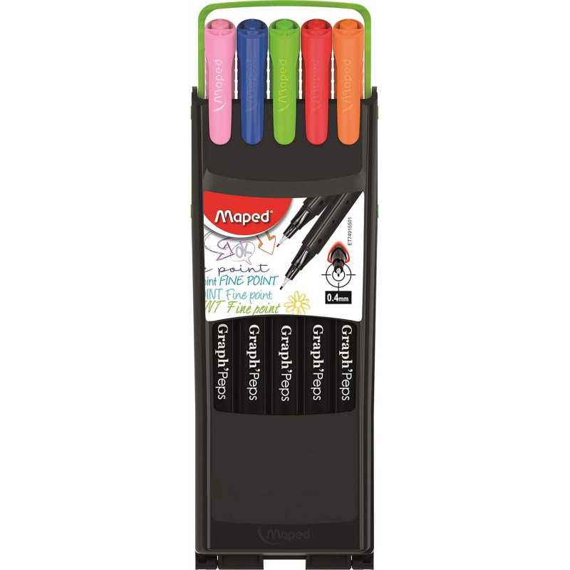 Marqueur Maped GRAPH PEPS COMPACT X10 Marqueur Maped GRAPH PEPS COMPACT X10