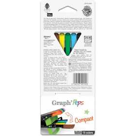 Marqueur Maped GRAPH PEPS COMPACT X10