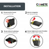 LC 527 LC-527 LC527XL - pack de 4 cartouches compatibles pour Brother MFC-J4350DW MFC-J4550DW