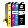 4 Cartouches compatibles EPSON 35XL B1C1M1Y1 - Comète consommable