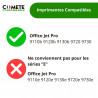 937XL - Pack de 4 cartouches compatibles HP 937e Noir Cyan Magenta Jaune