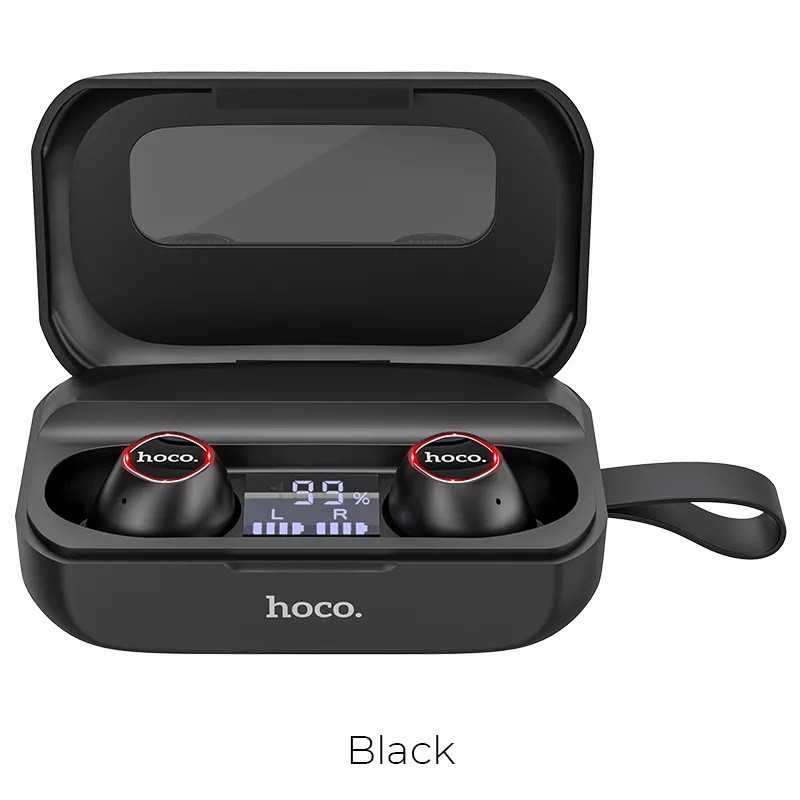 HOCO Écouteurs sans Fil Bluetooth 5.0 antibruit Stéréo Casque Micro intégré - 2600mAh Etui de Charge, High Tech