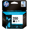1 Cartouche originale HP 350 Noir, Racine