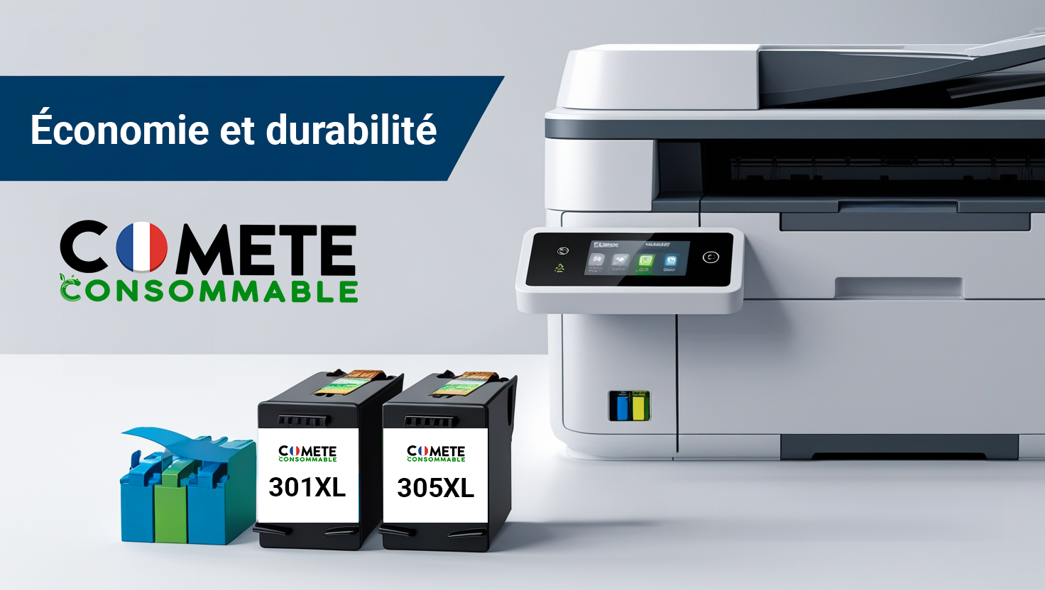 Choisir ses cartouches d’encre : comment allier économie et durabilité ?